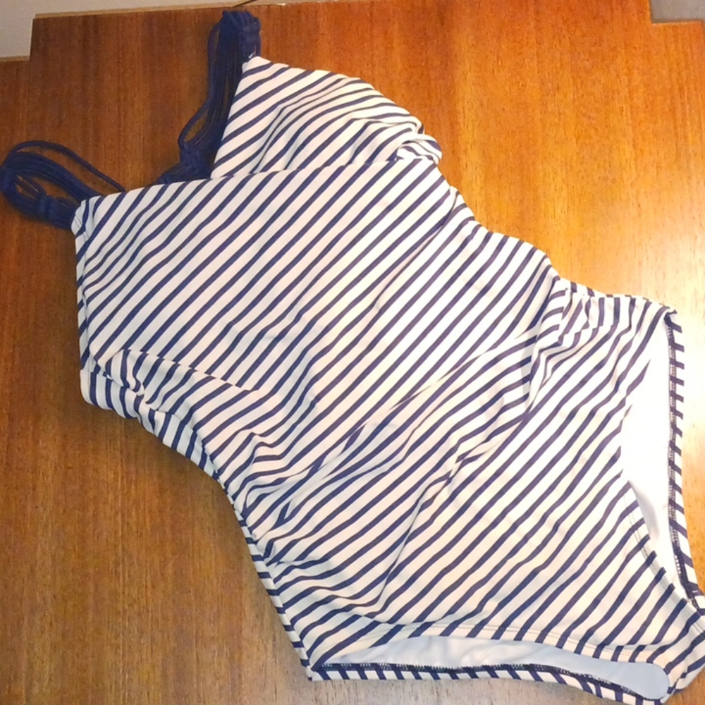 Stripped Swimsuit